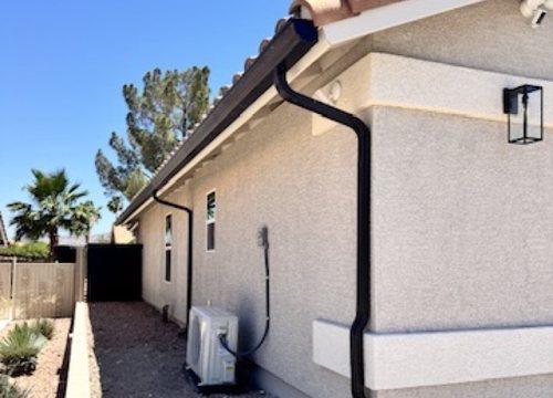 K-Style Rain Gutters Las Vegas — City Seamless project photo
