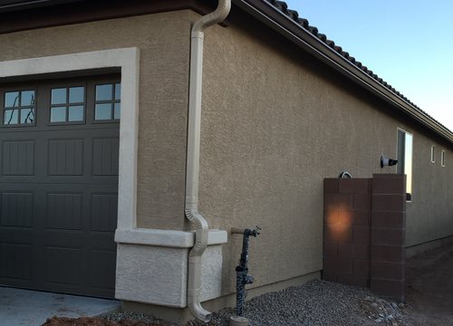 K-Style Rain Gutters Las Vegas — City Seamless project photo
